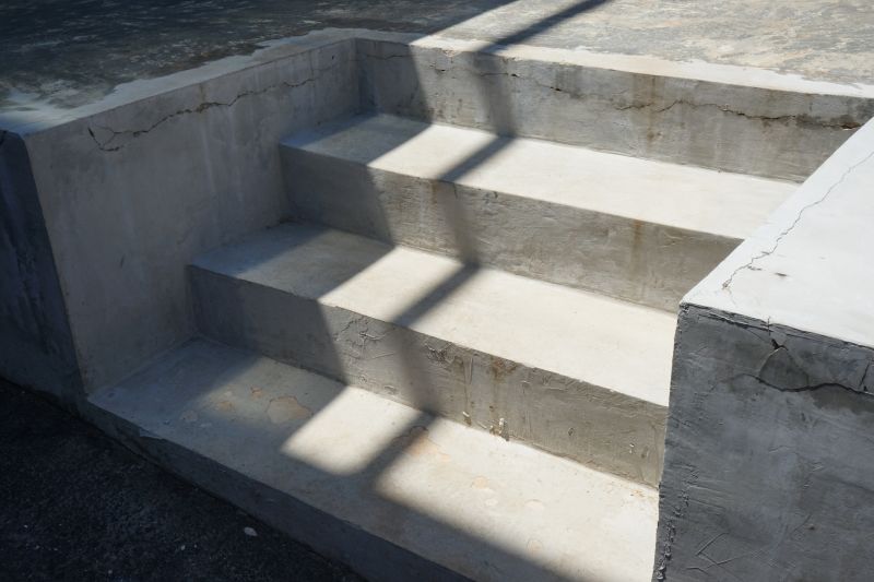 Cement Step Installation